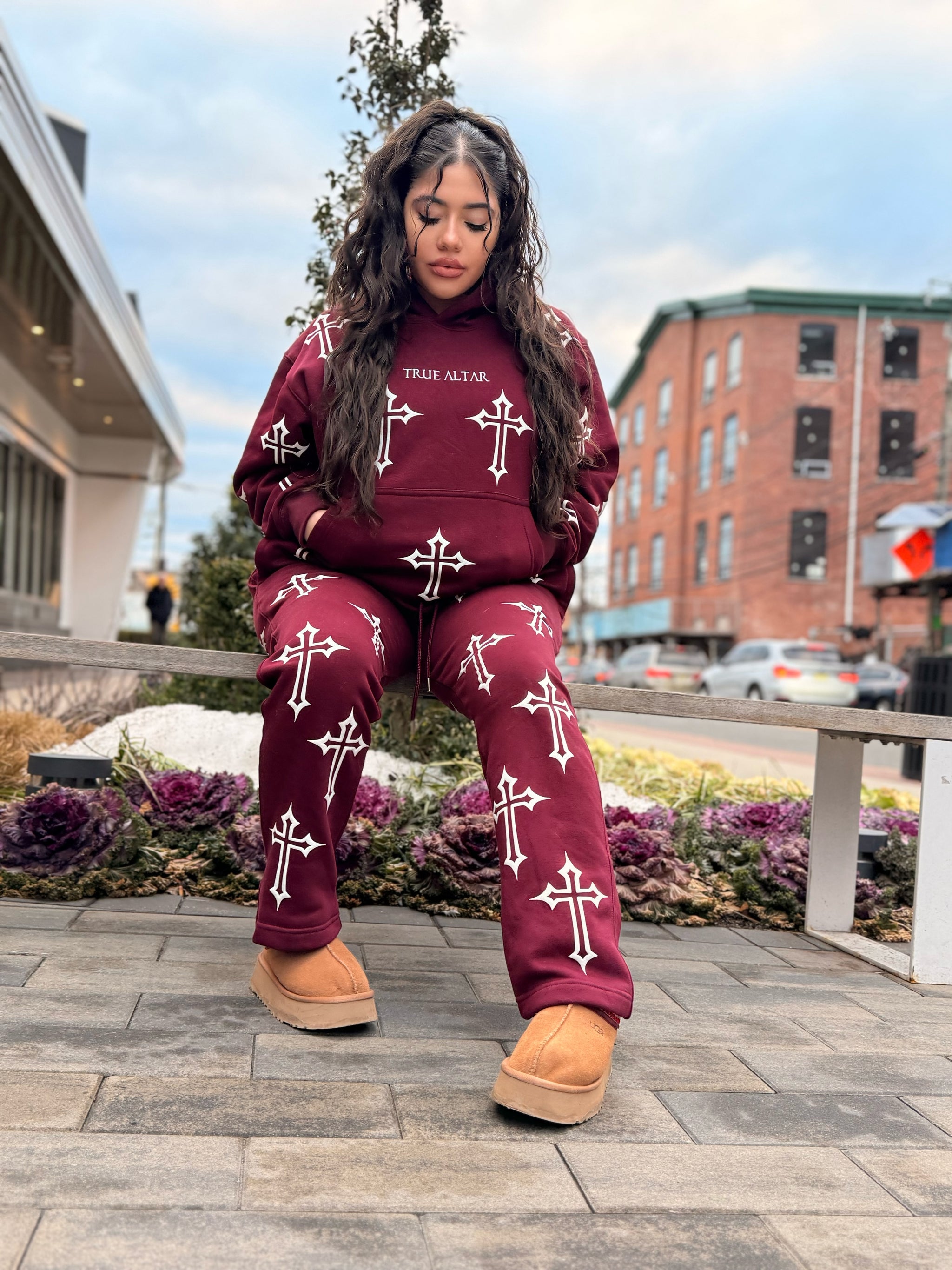 Crimson Covenant Sweatsuit