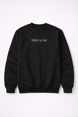True Altar Essential Crew – Black