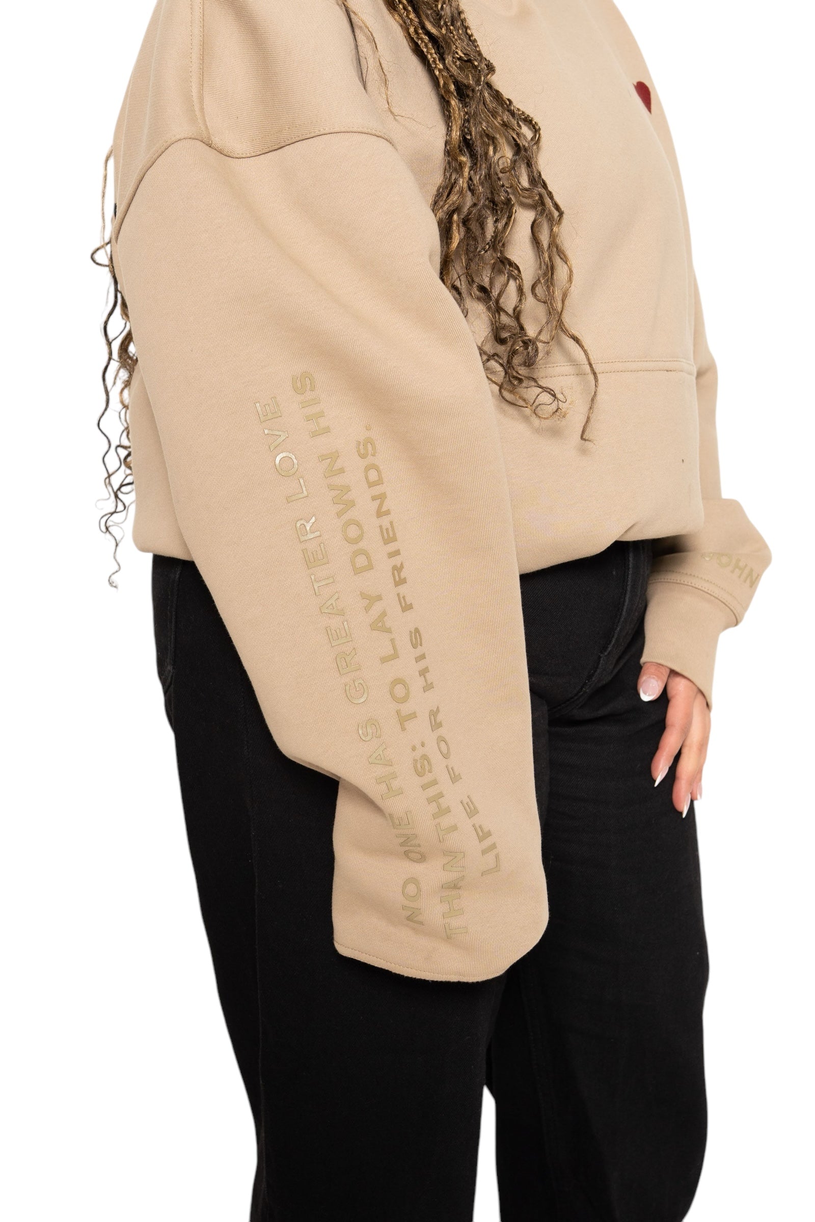 LIMITED EDITION "TRUE LOVE" (JOHN 15:13) Heather Grey