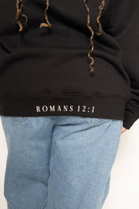 True Altar Essential Crew – Black