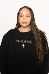 True Altar Essential Crew – Black