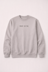 True Altar Essential Crew – Grey