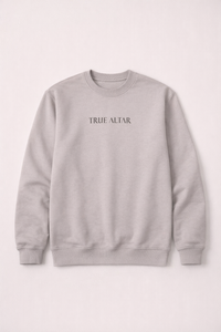 True Altar Essential Crew – Grey