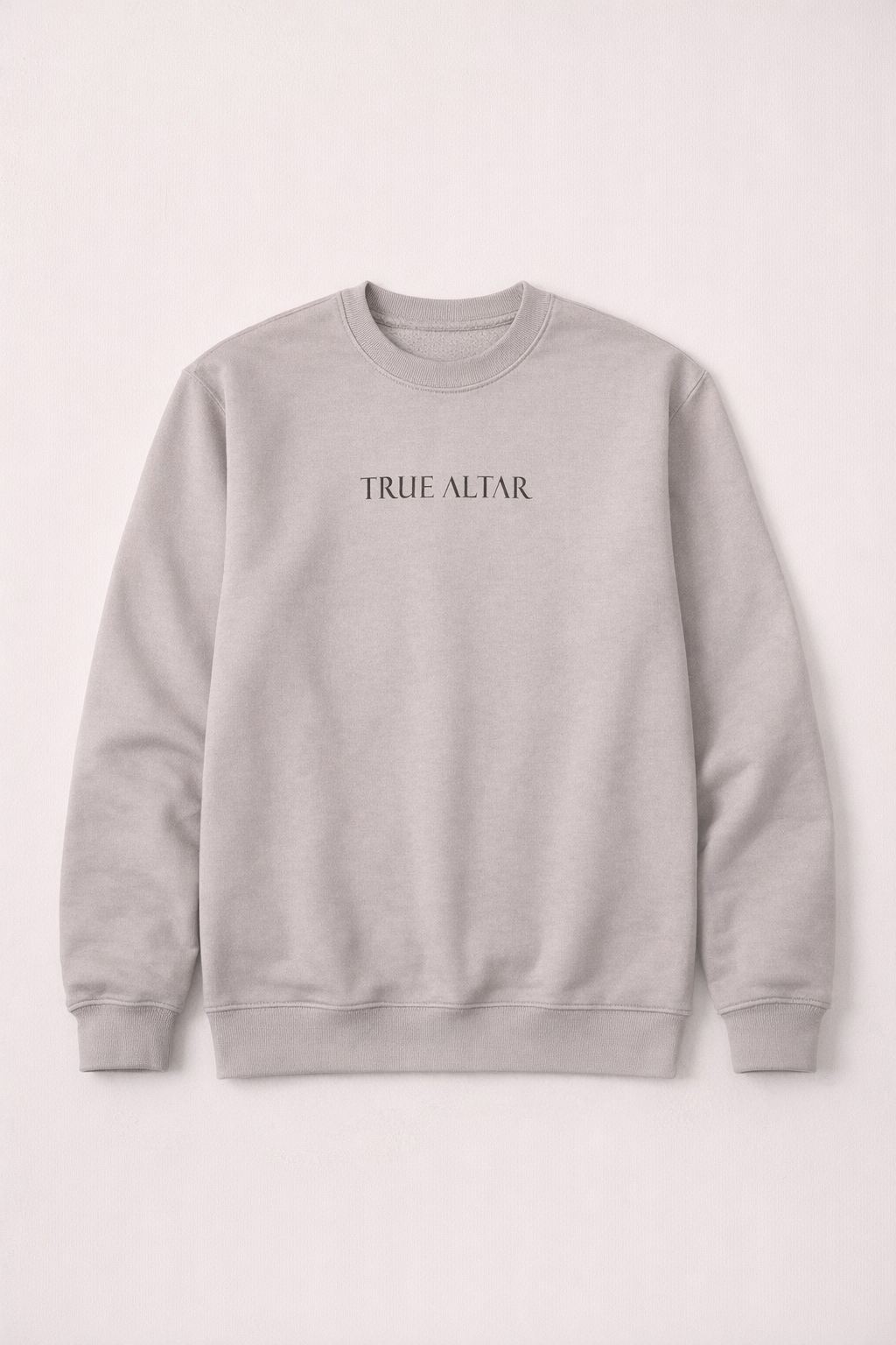 True Altar Essential Crew – Grey