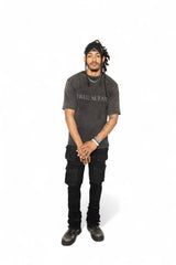 True Altar Signature Vintage-Wash Tshirt (Grey)