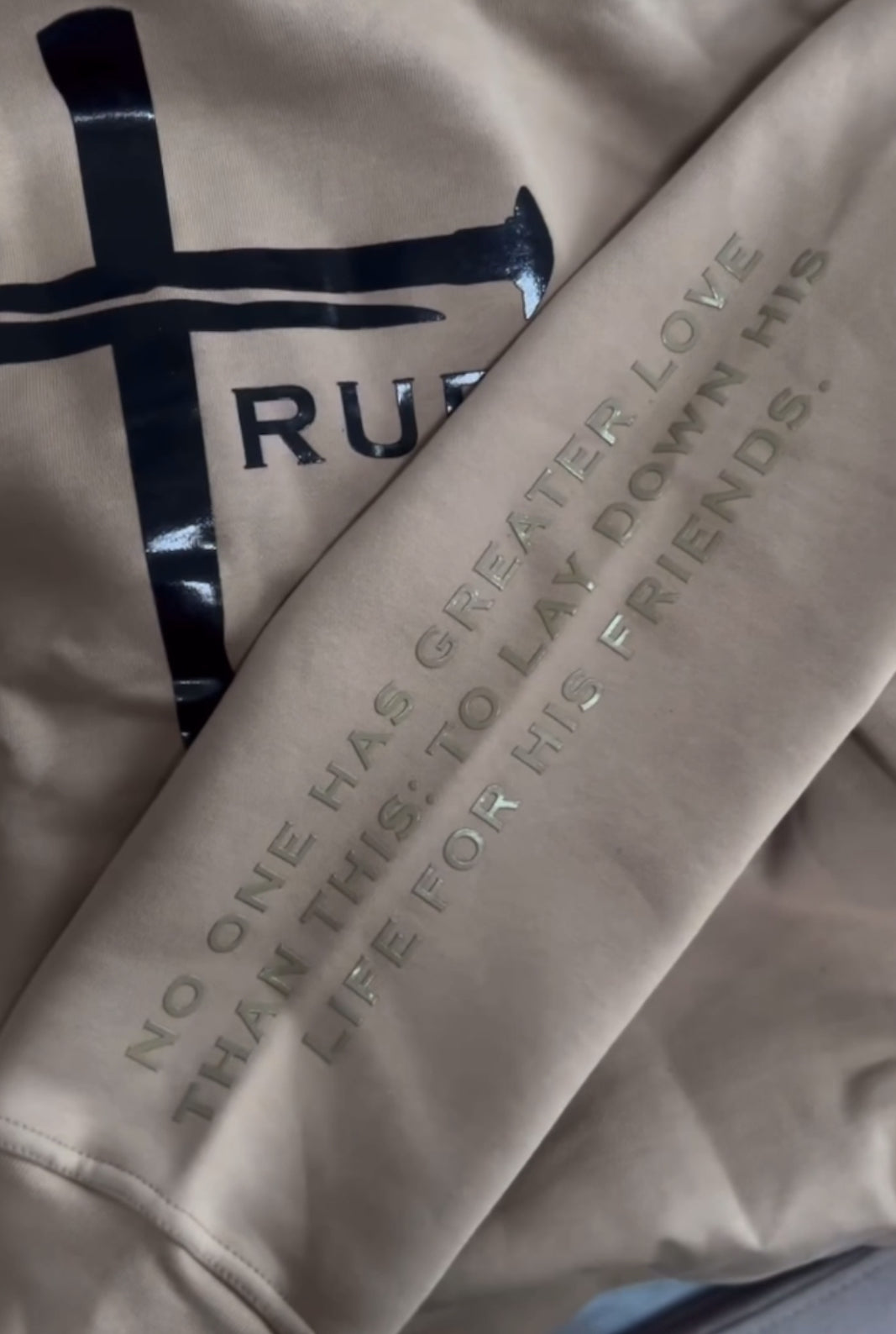 LIMITED EDITION "TRUE LOVE" (JOHN 15:13) Heather Grey