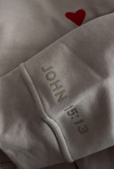 LIMITED EDITION "TRUE LOVE" (JOHN 15:13) Heather Grey