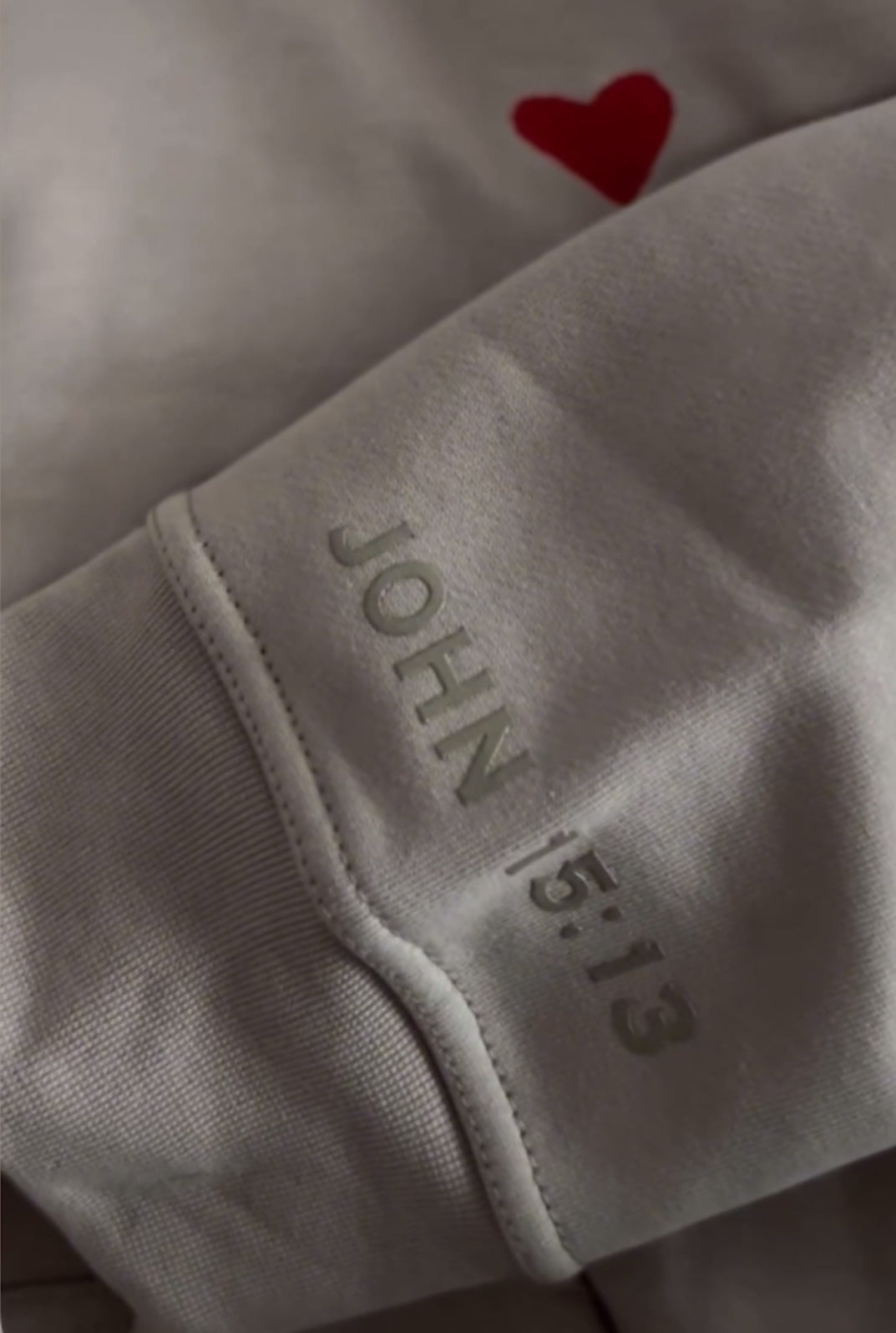 LIMITED EDITION "TRUE LOVE" (JOHN 15:13) Heather Grey