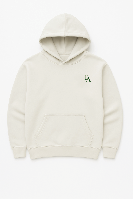 SIGNATURE HOODIE (ROMANS 12:1) STONE