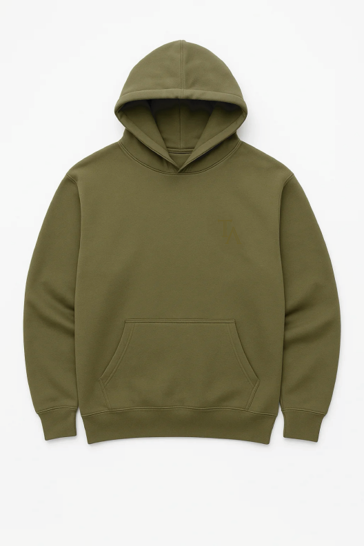 SIGNATURE HOODIE (ROMANS 12:1) OLIVE