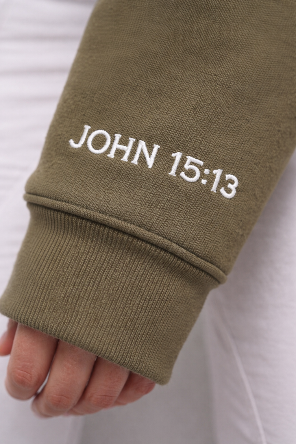 TRUE LOVE (JOHN 15:13) OLIVE