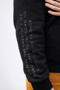 TRUE LOVE (JOHN 15:13) BLACK