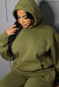 True Altar Signature Hoodie (Romans 12:1) Olive