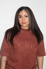 True Altar Signature Vintage-Wash Tshirt (Bronze)