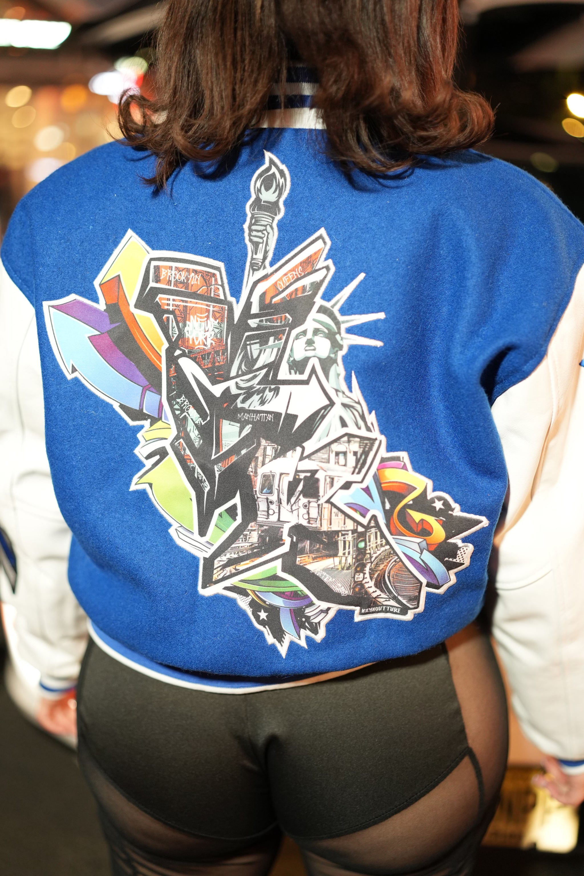 -Royal KK New York State of Mind LIMITED Edition Varsity - KayKoutture