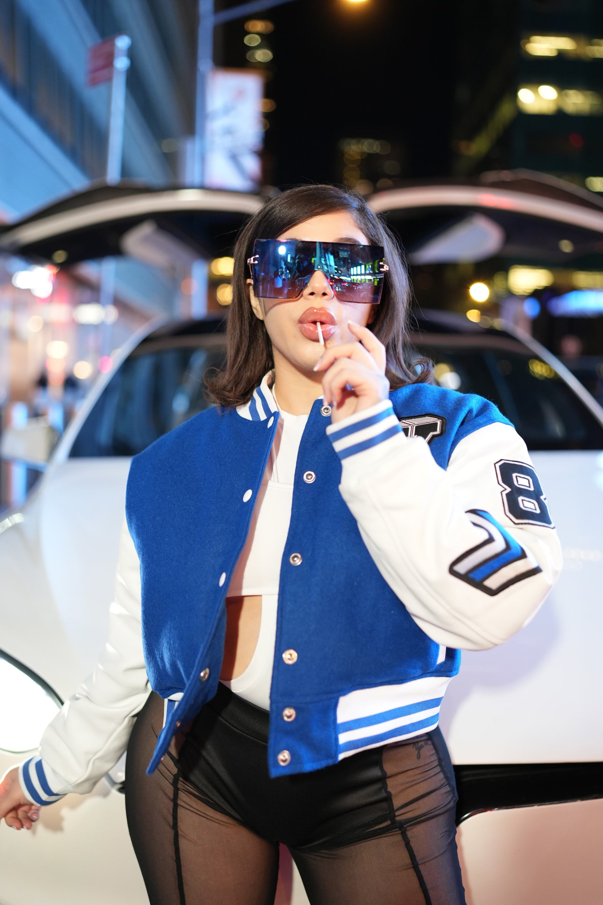 -Royal KK New York State of Mind LIMITED Edition Varsity - KayKoutture