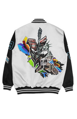 -MEN'S Panda KK New York State of Mind LIMITED Edition Varsity - KayKoutture