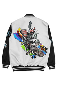 -MEN'S Panda KK New York State of Mind LIMITED Edition Varsity - KayKoutture