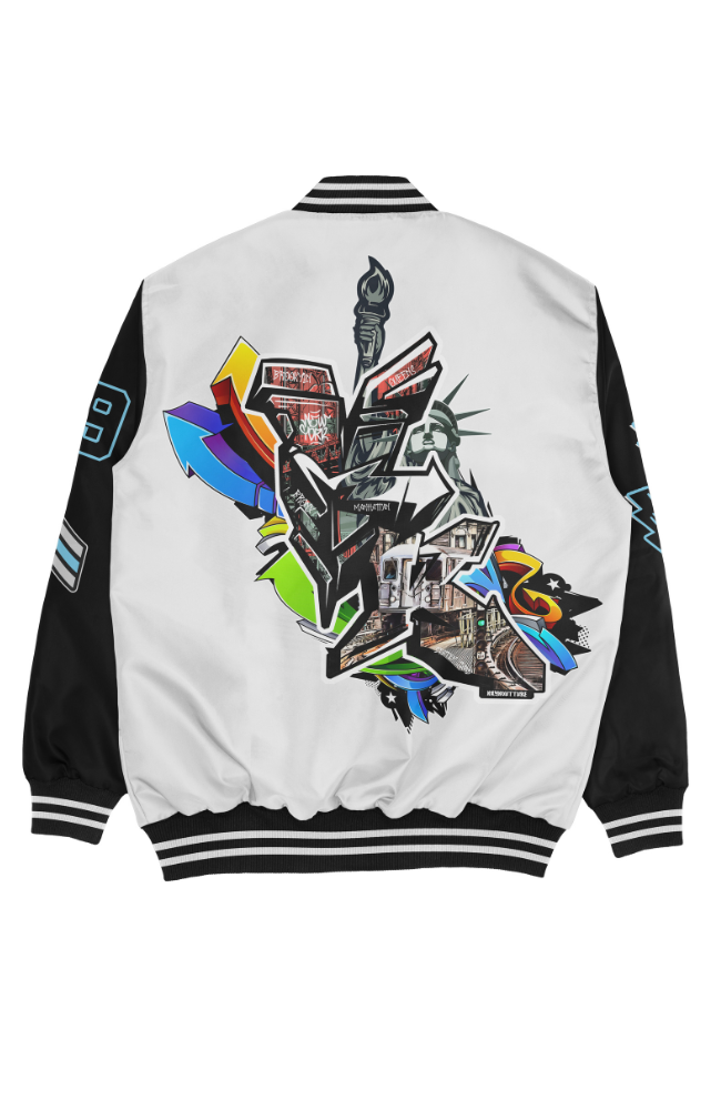 -MEN'S Panda KK New York State of Mind LIMITED Edition Varsity - KayKoutture