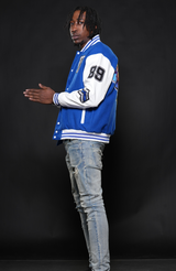 -MEN'S Royal KK New York State of Mind LIMITED Edition Varsity - KayKoutture