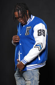 -MEN'S Royal KK New York State of Mind LIMITED Edition Varsity - KayKoutture