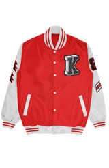 -MEN'S Cherry KK New York State of Mind LIMITED Edition Varsity - KayKoutture